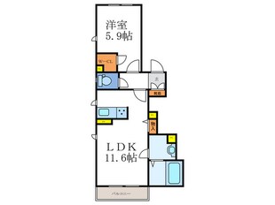 Ｌａ　ｃａｓａ　ｆｅｌｉｃｅの物件間取画像